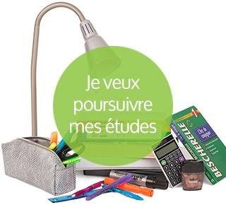 Je veux poursuivre mes études